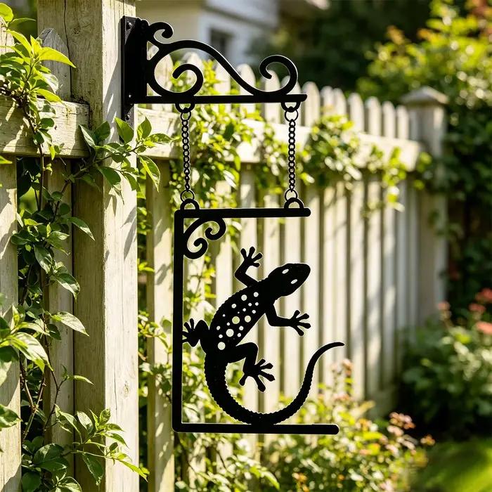 1 pièce de décoration murale en fer forgé