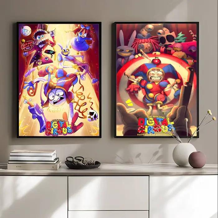 Affiches de film classiques de l'anime The Amazing Digital Circus