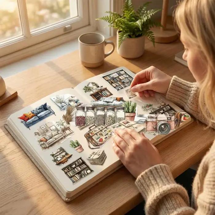 50 autocollants Life Stickers