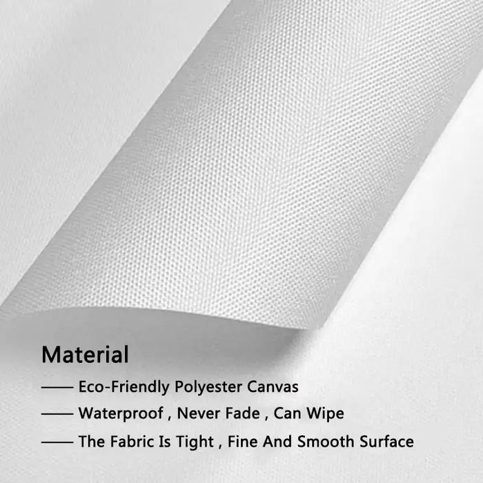 Toile d'art de fleur rose moderne imprimée