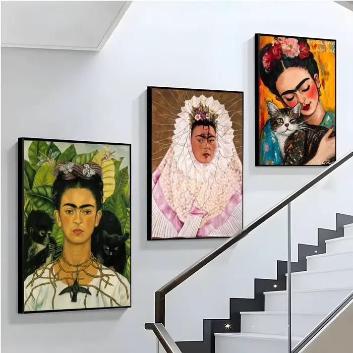 Affiche artistique de la peintre Frida Kahlo