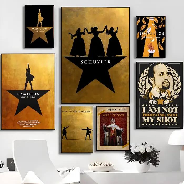 Affiche de théâtre Musical classique h-hamamilton