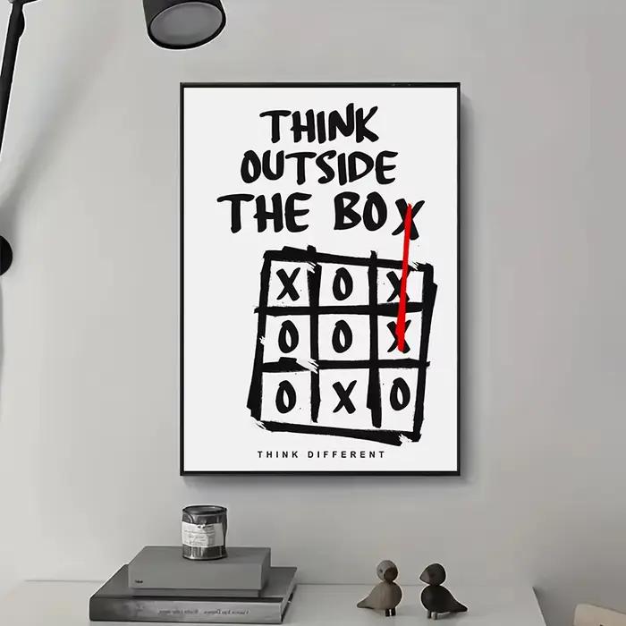 Affiche imprimée de Discipline inspirante