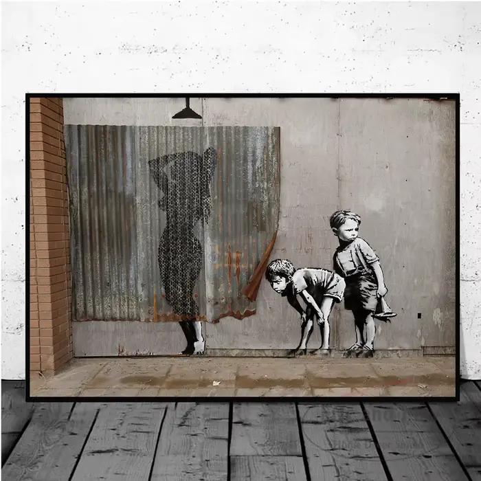 Banksy-Affiches d'art de graffiti nous-mêmes