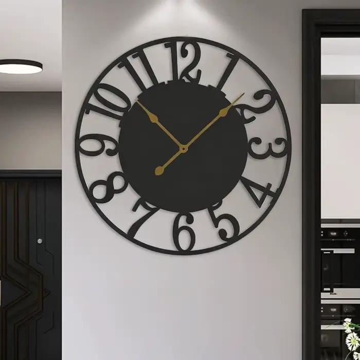 Horloge murale Vintage en métal 50/60cm
