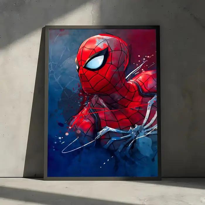Affiche Spiderman pour décoration murale de chambre