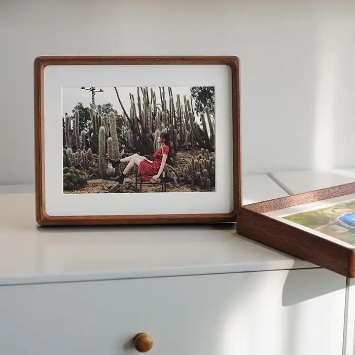 Cadre Photo original moderne en bois massif
