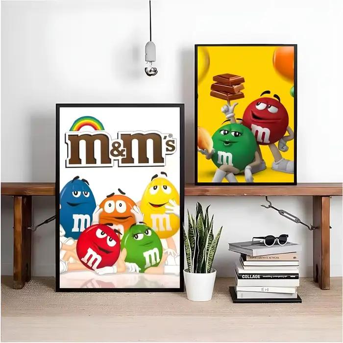 Affiche Candy M-MS C- Chocolate M&M's HD