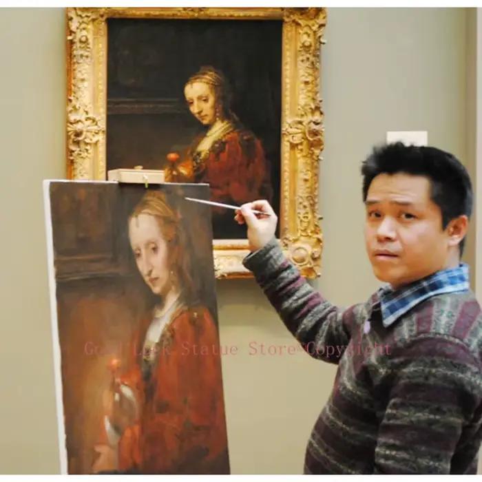 Peinture à l'huile avec copie personnalisée de maître