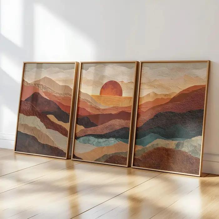Peinture sur toile sans cadre