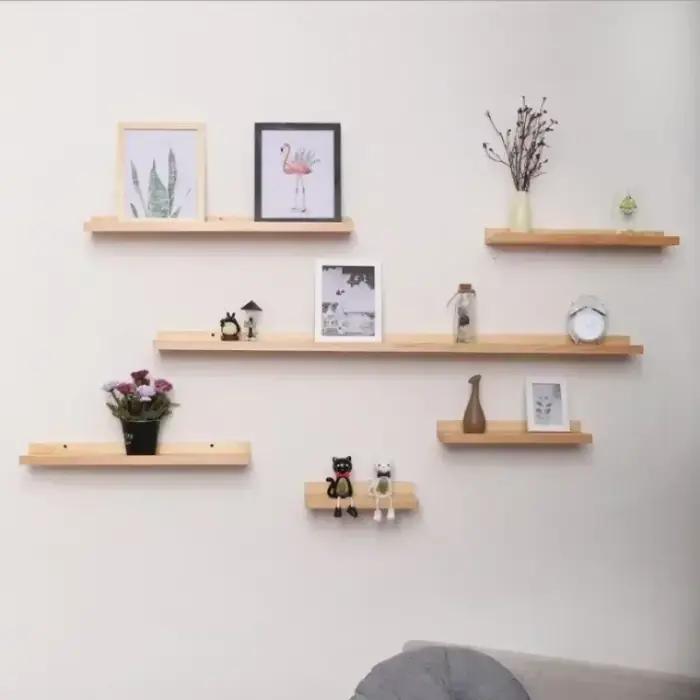 Étagères murales flottantes en bois DIY