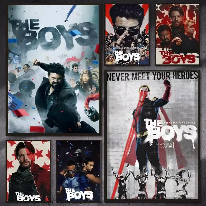 Affiche classique de la série TV T-The Boys