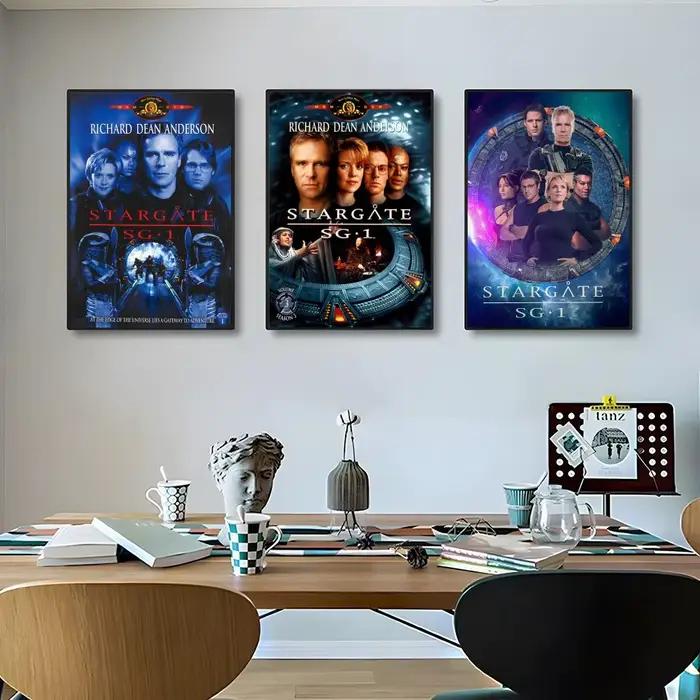 Affiche Drama S-Stargate SG-1, affiches haute définition, art mural pour le salon et la décoration de la maison.
