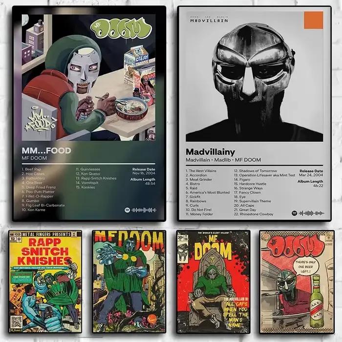 Affiche d'album de bande dessinée MF Doom