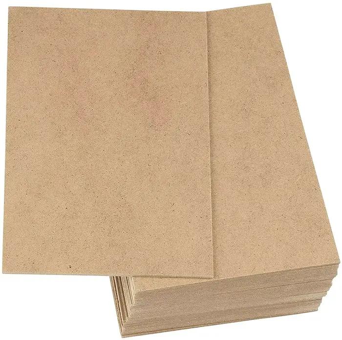 Panneau de bois MDF marron