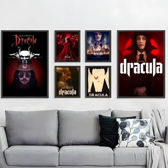Film Dracula A Love Tale Poster HD Art mural auto-adhésif imperméable – Utilisation multi-scènes