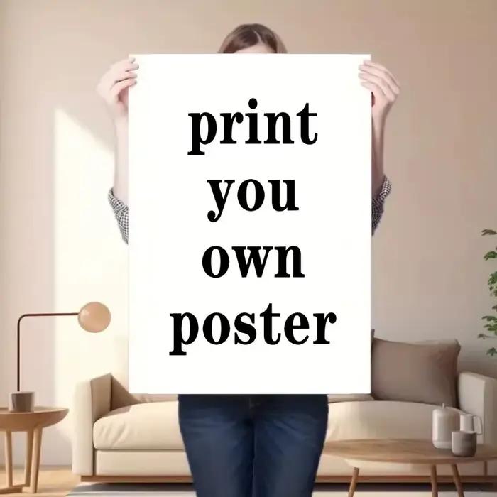 Affiche de chanson personnalisée