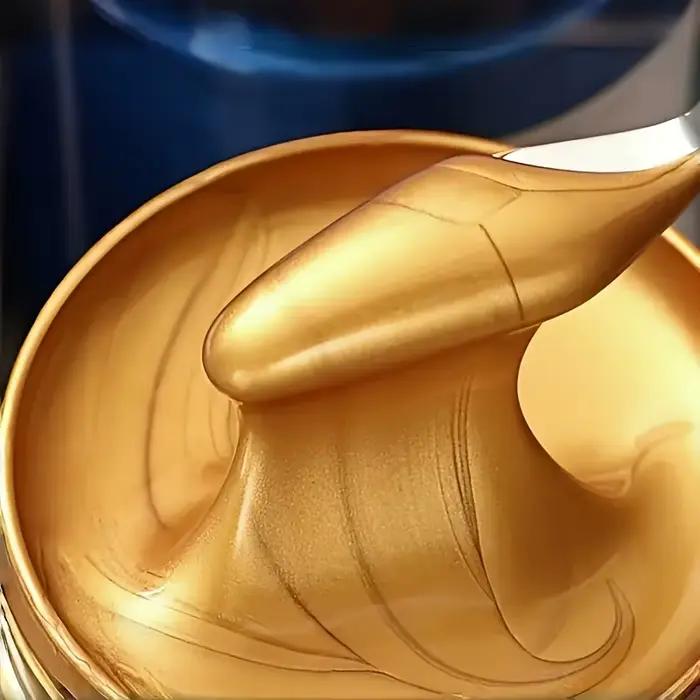 Peinture acrylique métallique professionnelle dorée