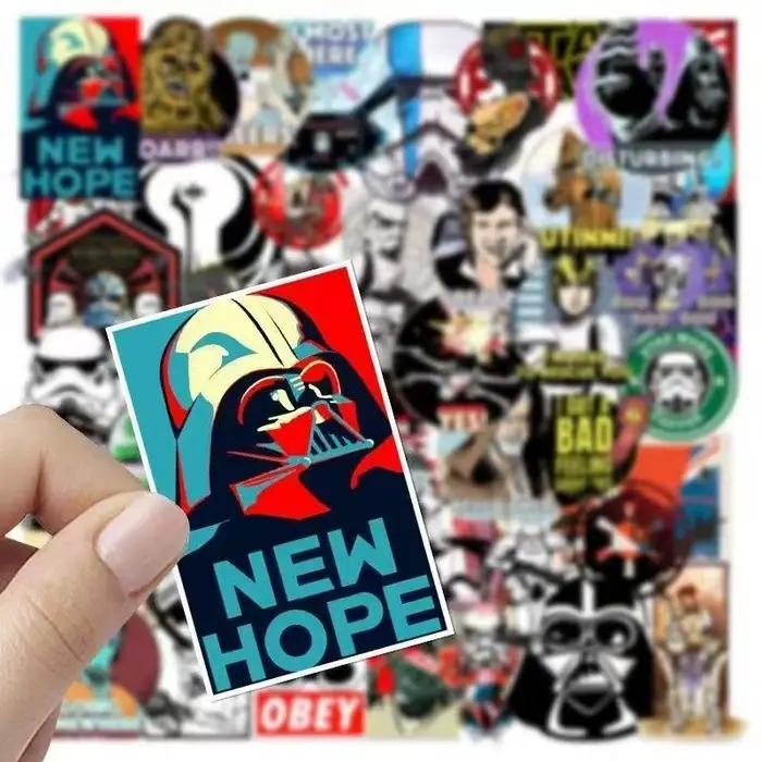 60 autocollants Star Wars créatifs et originaux pour décoration DIY