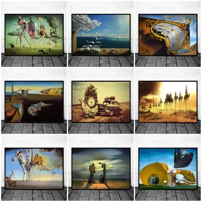 Peintures sur toile surréalisme de Salvador Dali