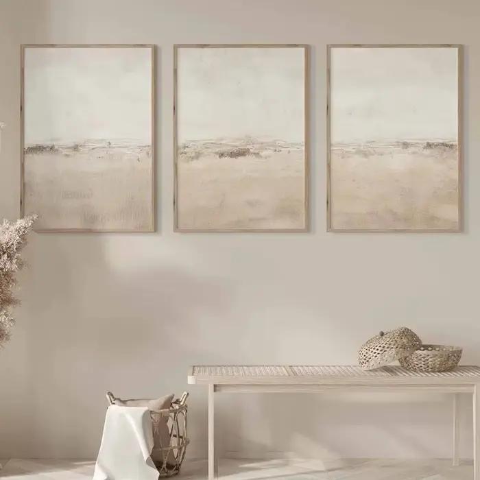 Toile d'art nordique minimaliste moderne