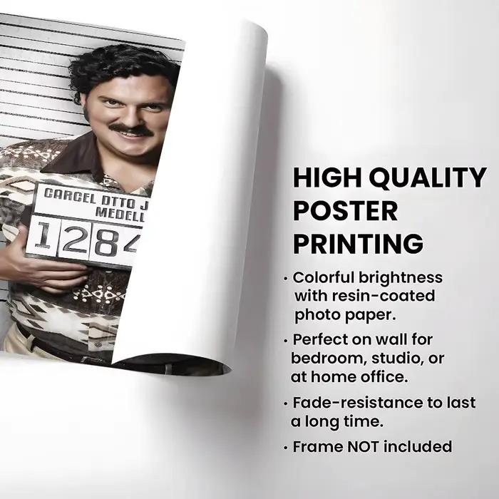 Affiche du seigneur Pablo Escobar Narcos Mugshot