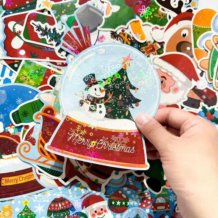Autocollant Mural de Noël pour Fenêtre
