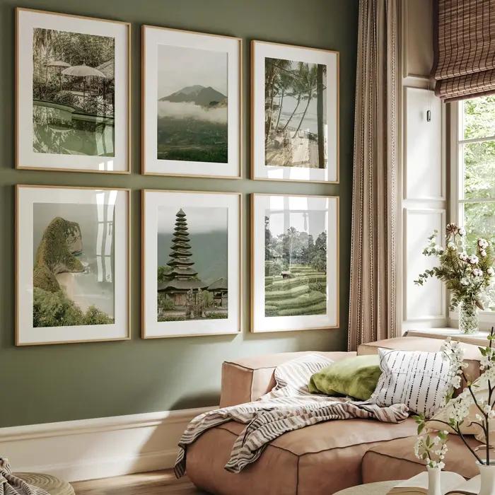 Toile d'art imprimée Bali