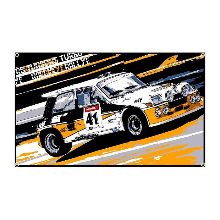 Affiche de voiture imprimée en Polyester