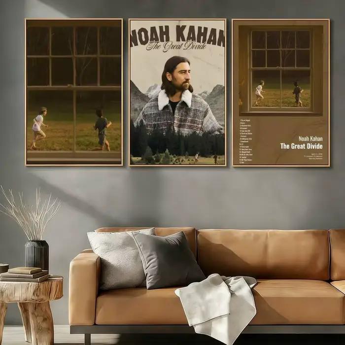 Noah Kahan The Great Divide – autocollants d'affiche classiques