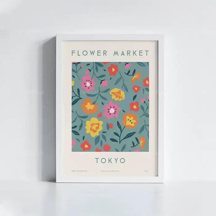 Affiches Takflower du marché des fleurs