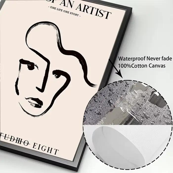 Célèbre affiche d'art mural de Picasso