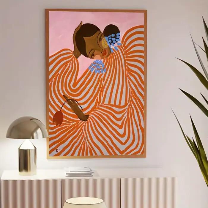 Peinture décorative pour salon