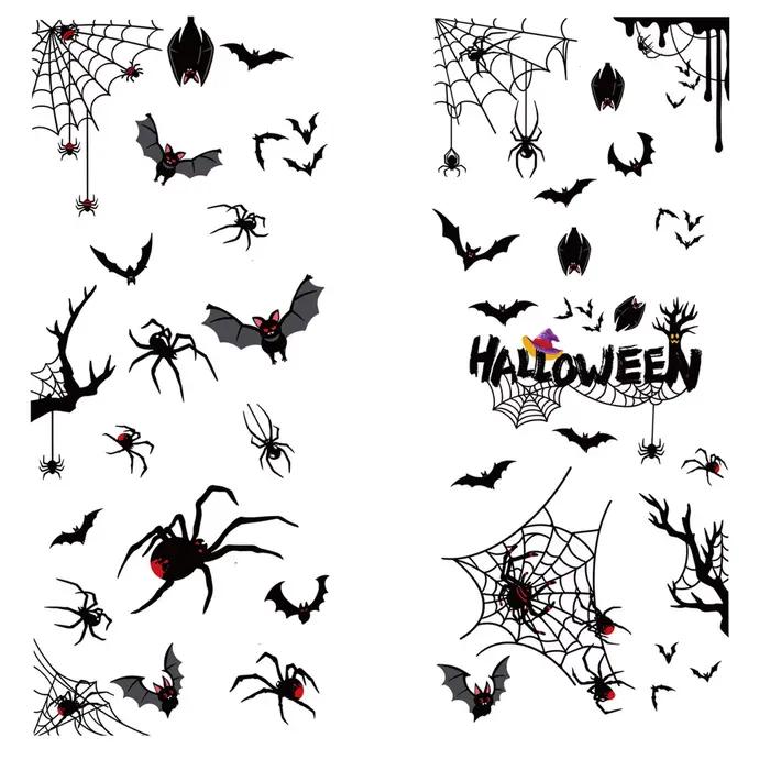 Autocollants Muraux pour Fenêtre d'Halloween