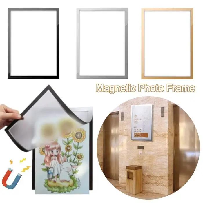 Cadre Photo Magnétique A3 A4 de 8.5x11 Pouces