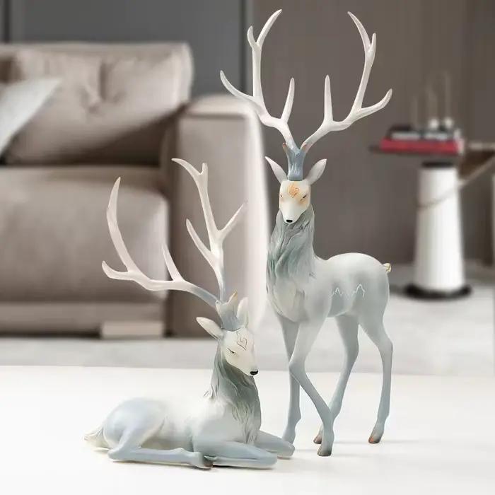 Statue de Cerf Haut de Gamme