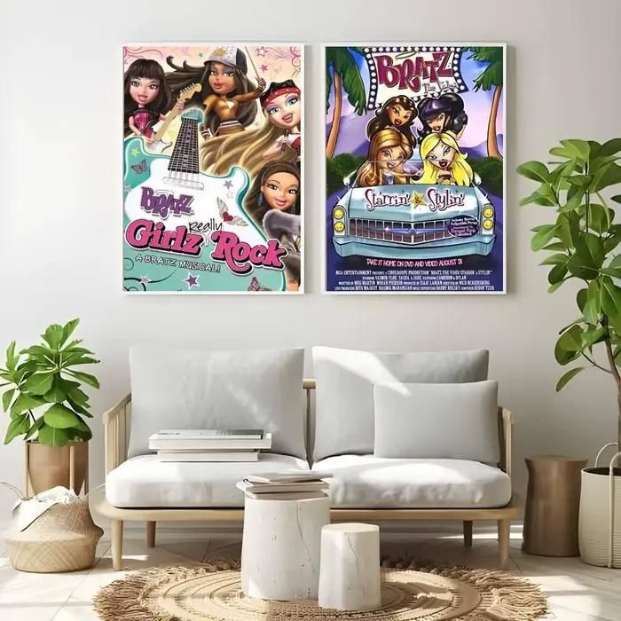 Bratz poupée classique Vintage affiche imprime Design parfait nordique moderne décor à la maison cadeau