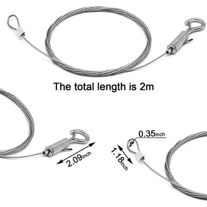 Kit de fils de suspension pour images RALCA-10Pcs