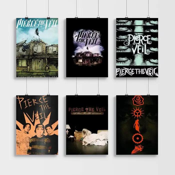 Affiches de film classique P-pierce The-Veil Band
