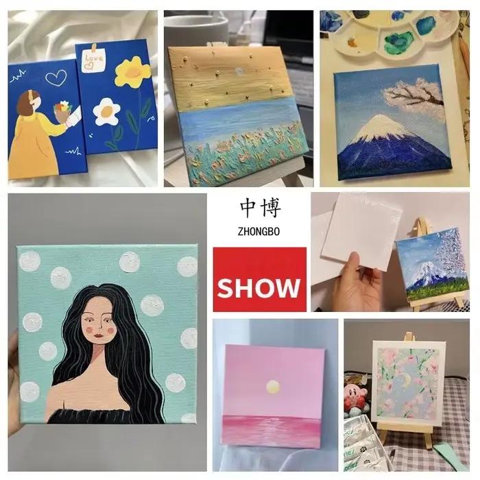 Mini cadres de peinture à l'huile