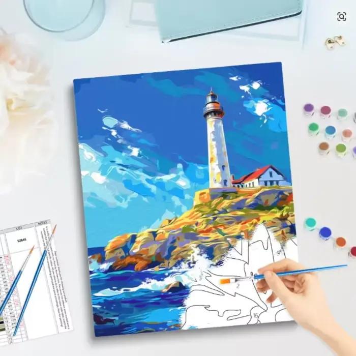 Peinture à l'huile par numéros