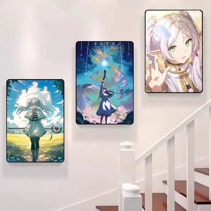 Affiche de dessin animé f-freren au-delà des voyages fin-mt