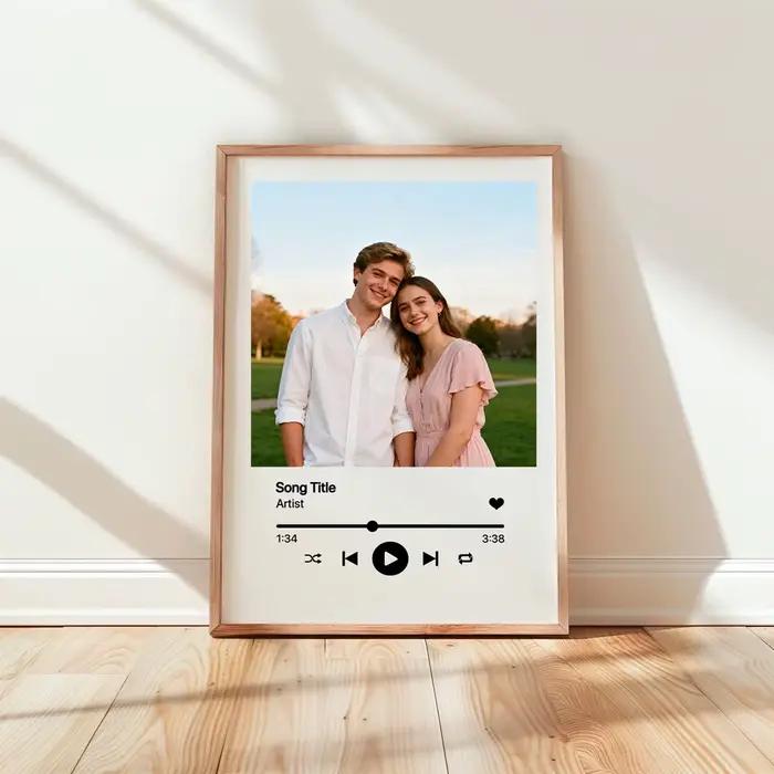 Affiche musicale personnalisée