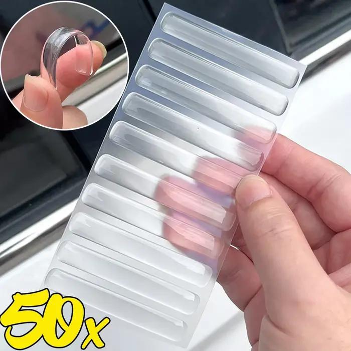 Autocollant transparent anti-collision en silicone