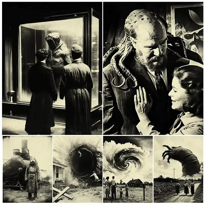 Ives Arre and Strange Photo Art Poster and Print