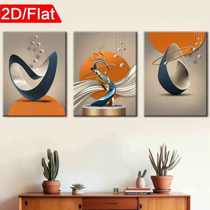 Peintures sur toile encadrées modernes