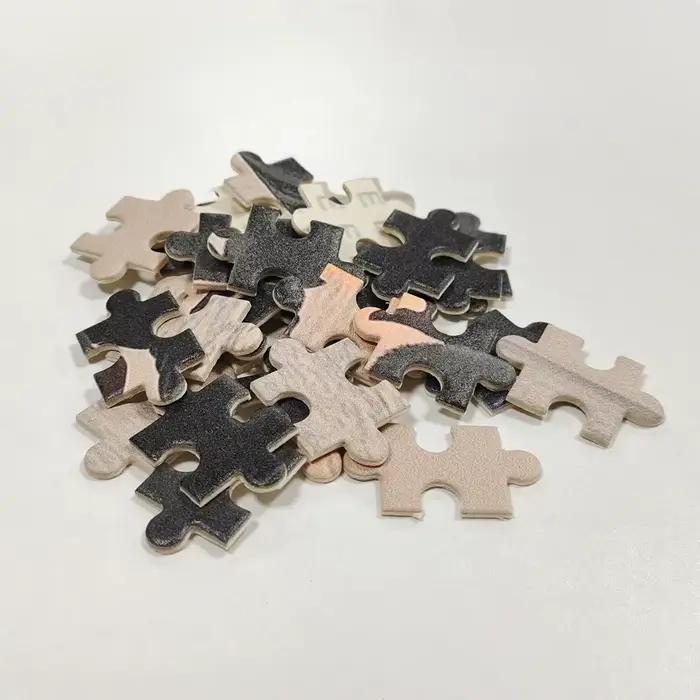 Puzzles en bois personnalisés