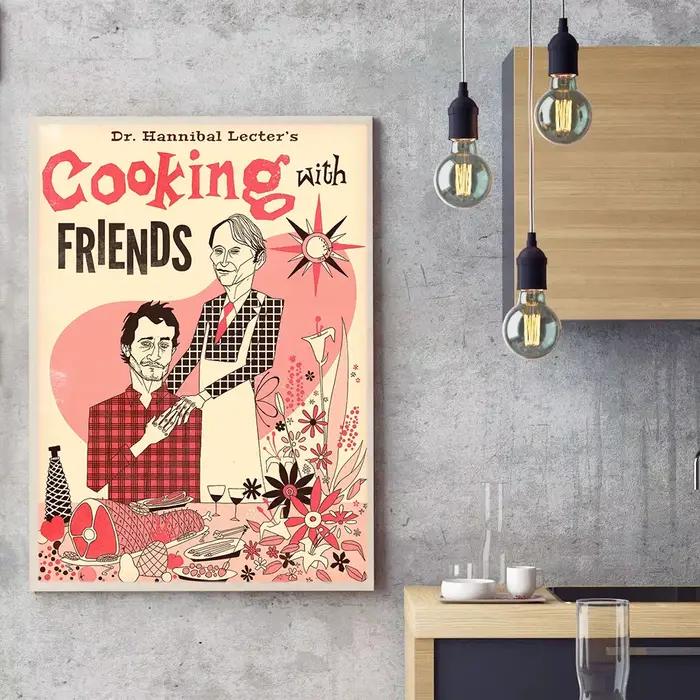 Peinture sur toile de cuisine Hannibal
