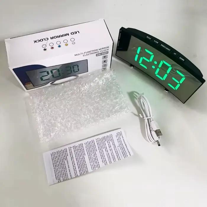 Dernière horloge numérique LED réveil chambre