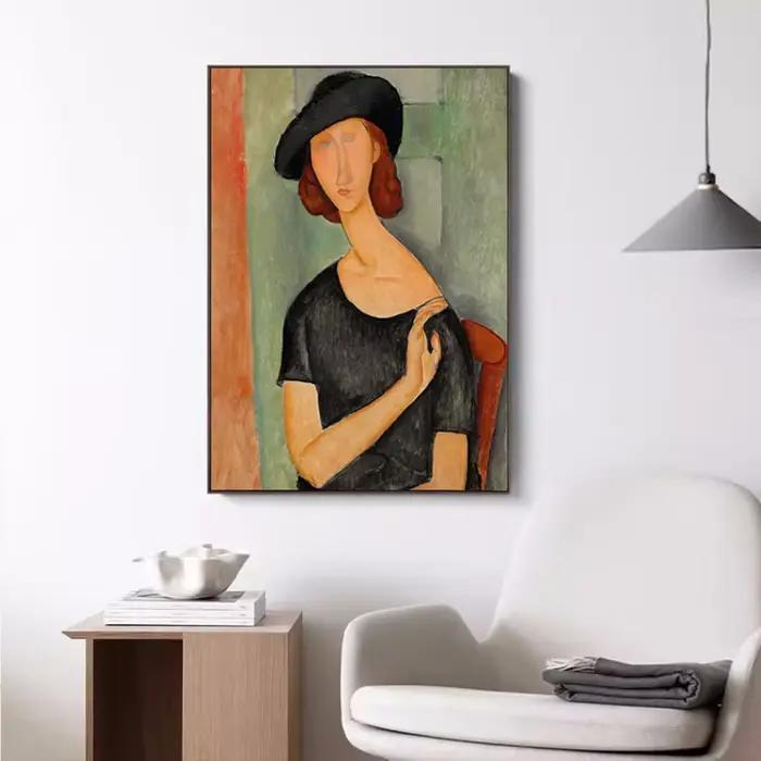 Affiches de peinture sur toile Amedeo Modigliani, impressions d'art mural, décoration de la maison, salon, classique
